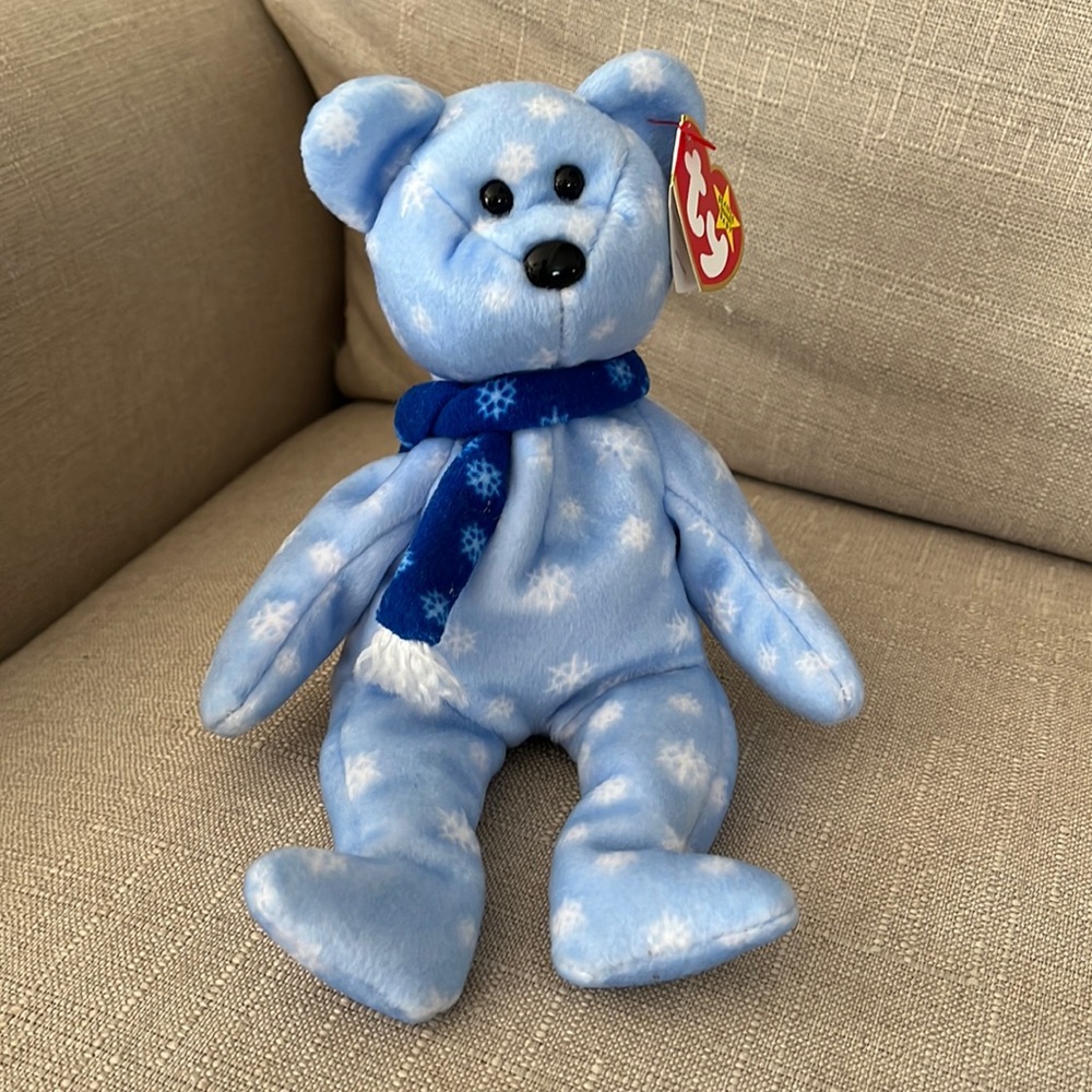 TY Beanie Baby “1999 Holiday Teddy”